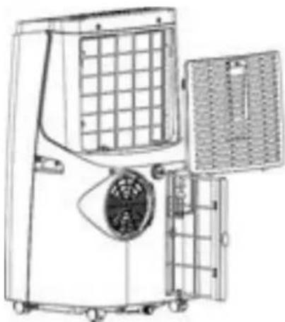 Ravanson MAC-12000 - Cleaning the Air Filter (every two weeks) - 1