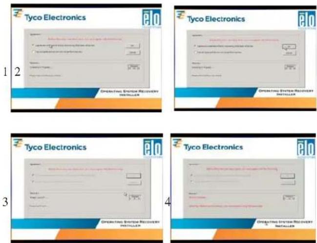 Tyco Electronics 1 2 Operating System Recovery INSTALLER Tyco Electronics 3 4 Operating System Recovery INSTALLER Tyco Electronics 4
