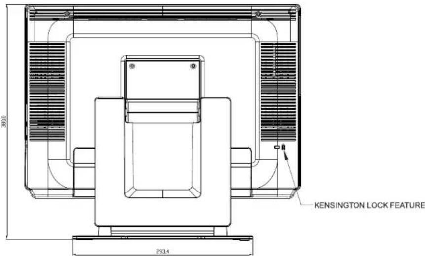 KENSINGTON LOCK FEATURE 253.4