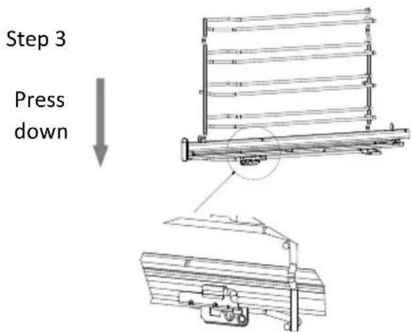Step 3 Press down