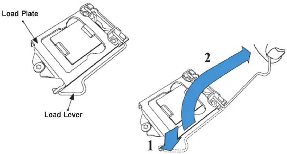 Load Plate Load Lever 1 2