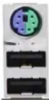 Supermicro C7C242-CB-M - ATX PS/2 Keyboard/Mouse Port - 1