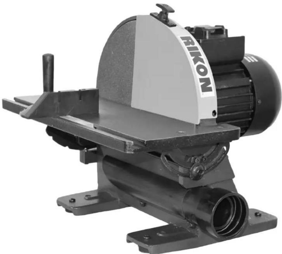 RIKON 51-200 - 12" Benchtop Disc Sander - 1