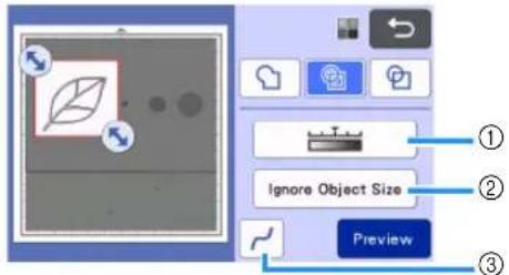 Ignore Object Size Preview