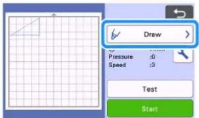 Draw Pressure :0 Speed :3 Test Start