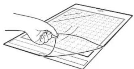 BROTHER ScanNCut SDX2240D - □ Attaching the Material (Paper) - 1