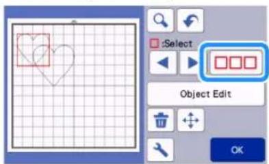 Select Object Edit OK
