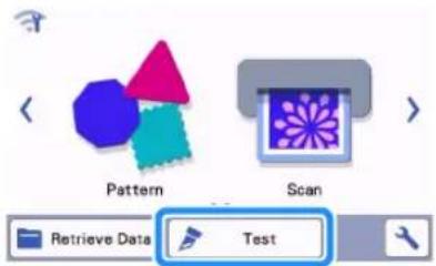 Pattern Scan Retrieve Data Test
