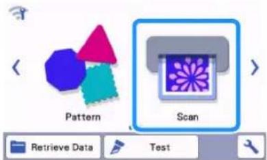 Pattern Scan Retrieve Data Test