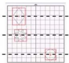 BROTHER ScanNCut SDX2240D - Align the patterns. - 20