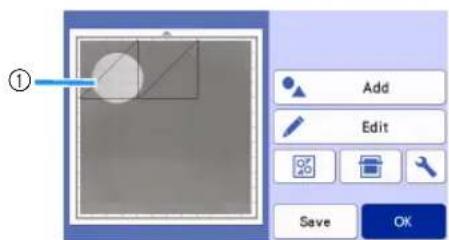 ① Add Edit Save OK