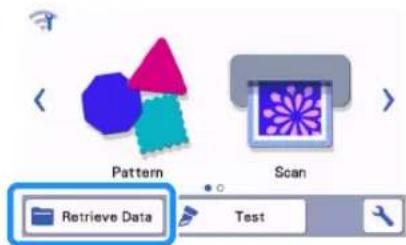 Pattern Scan Retrieve Data Test