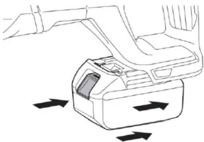 BLAUPUNKT CB2010 - Vkladanie akumulátora - 1