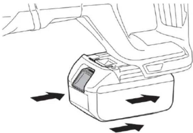 BLAUPUNKT CB2010 - Namestitev akumulatorja - 1
