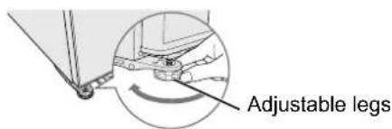 Adjustable legs