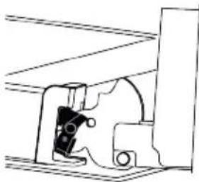 GRUNDIG GEBM12300WC - Removing the oven door - 3