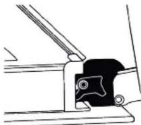 GRUNDIG GEBM12300WC - Removing the oven door - 5