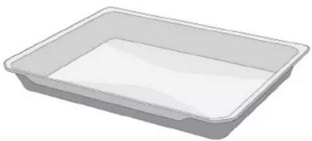 GRUNDIG GEBM12300WC - Deep tray - 1
