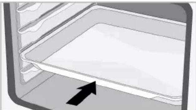 GRUNDIG GEBM12300WC - On models without wire shelves : - 1