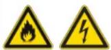 Christie 4K22A-HS - Fire and Shock Hazard - 1