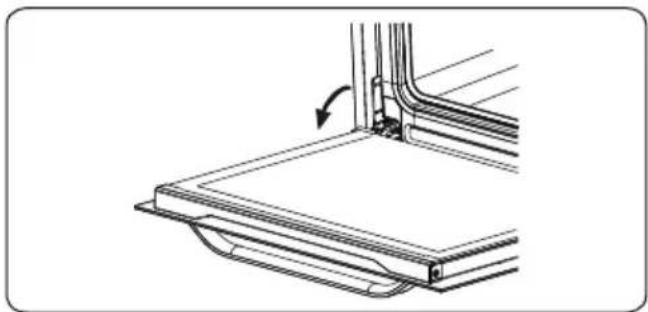 IFB 656 FTCB/E-RCT - Removal of the Oven Door - 1