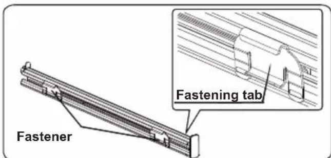 Fastener Fastening tab