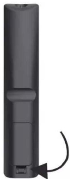 EKO K650USGQ2 - How to open back of remote control to replace batteries - 1