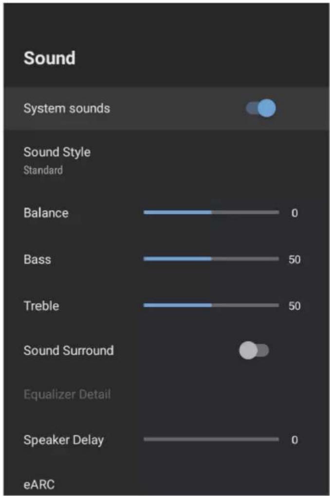 EKO K650USGQ2 - SOUND SETTINGS MENU - 1