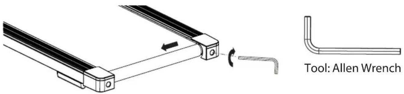 SereneLife SLFOLD20 - BELT ADJUSTMENT - 2