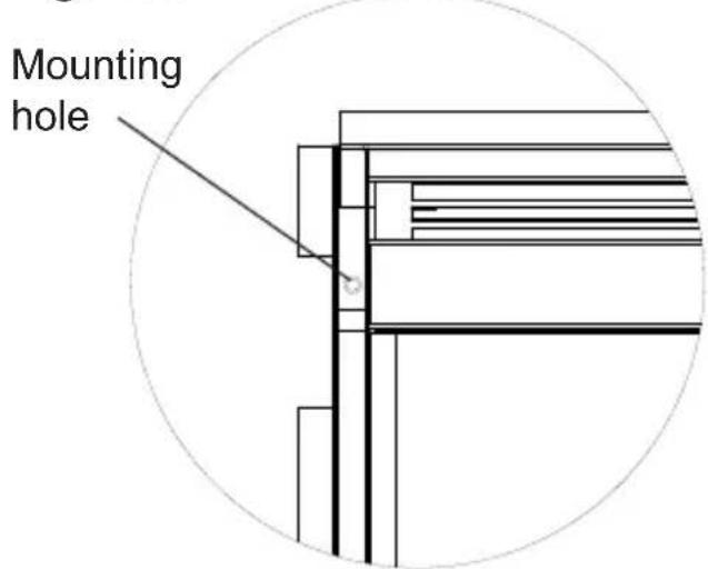 Mounting hole