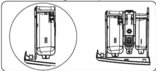 ASPES AL8200DDTD - Main wash detergent compartment: - 1