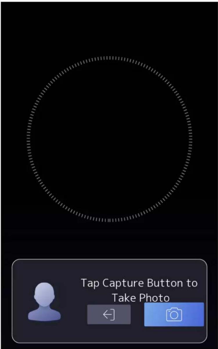 Tap Capture Button to Take Photo