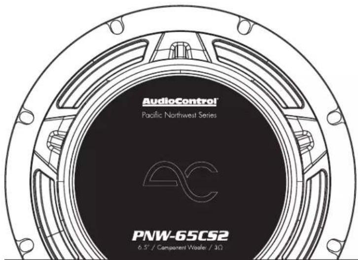 AudioControl Pacific Northwest Series 65° / Component Wooler / 3Ω PNW-65CS2