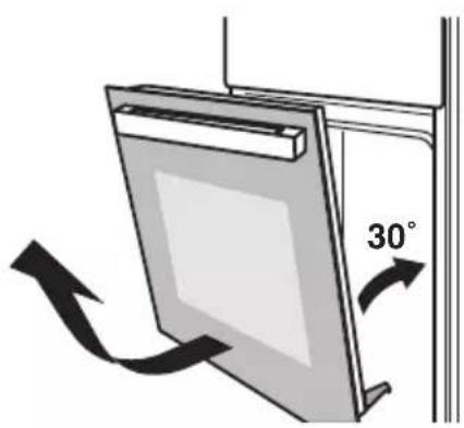 Cookology CDO900BK - REMOVING OVEN PARTS FOR CLEANING - 3