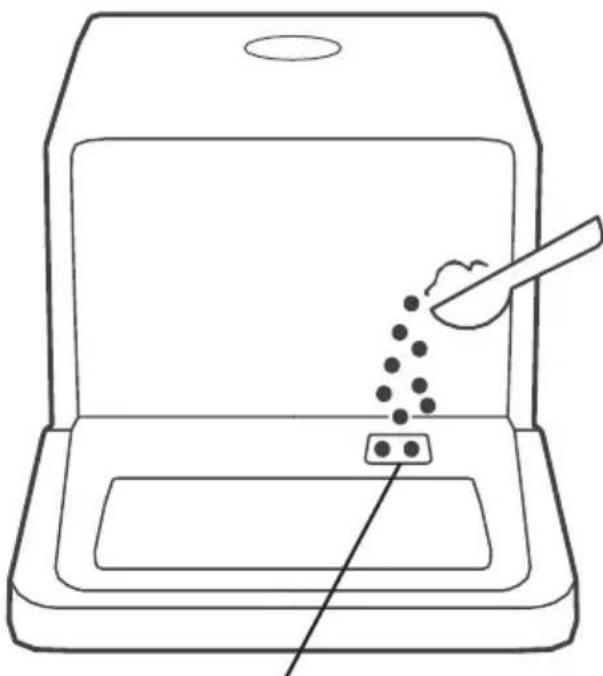 Cookology CMDW2BLUE - Adding detergent - 1
