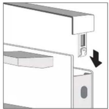 Cookology TOF600SS - Removing the door cover - 3