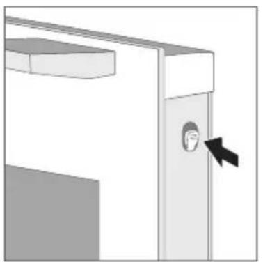 Cookology TOF600SS - Removing the door cover - 1