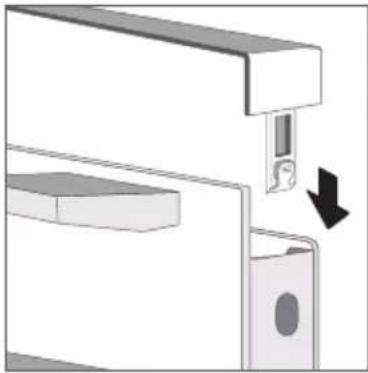 Cookology TOF620SS - Removing the door cover - 3