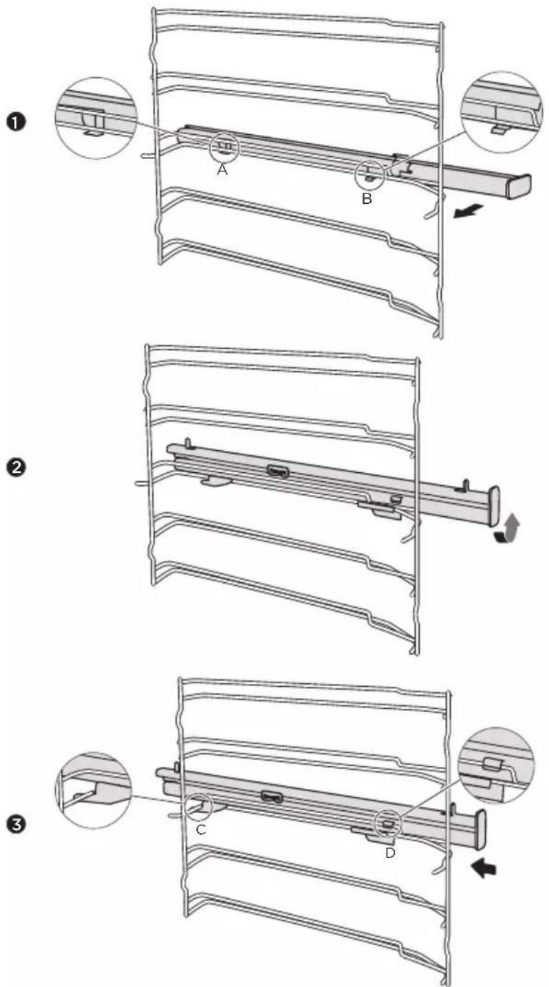 Cookology TOF620SS - ( take the left side for example same for right side) - 1