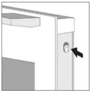Cookology TOF620SS - Removing the door cover - 1