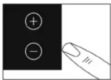Cookology TCH601 - Switching on a zone and setting a power level - 2