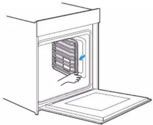 Cookology TOF650SS - Disassemble self-cleaning baffle - 1