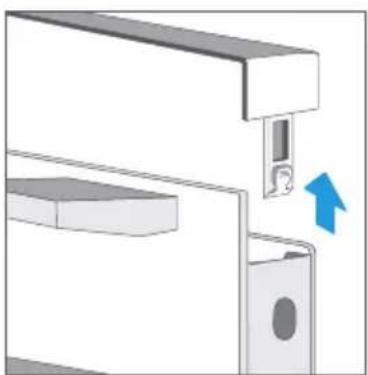 Cookology TOF650SS - Removing the door cover - 2
