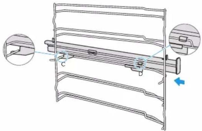 Cookology TOF650SS - ( take the left side for example same for right side) - 3