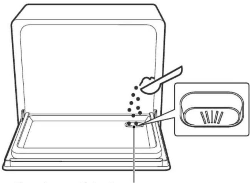 Cookology CMDW5WH - Adding detergent - 1