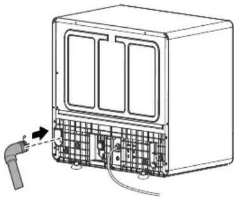 Cookology CMDW5WH - Drain Pipe Connected - 1