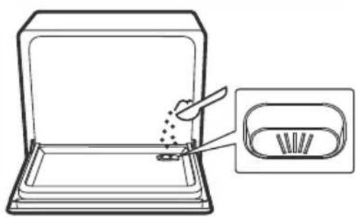 Cookology CMDW5WH - Check spray arm - 1