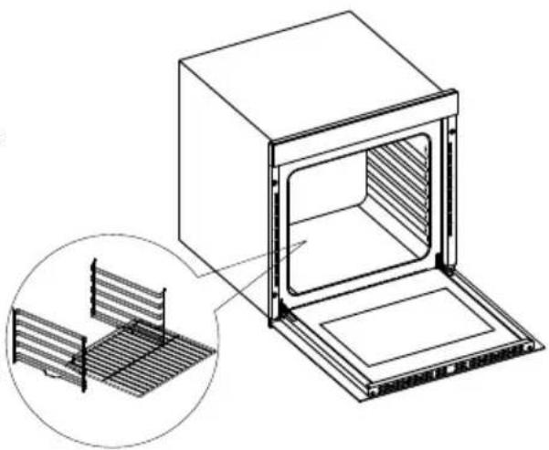 Caple C3371BG - FITTING OVEN SHELVES - 1