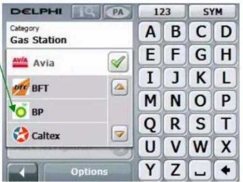 DELPHI Category Gas Station Avia Avia BFT BP Caltex 123 SYM A B C D E F G H I J K L M N O P Q R S T U V W X Y Z ↓ Options