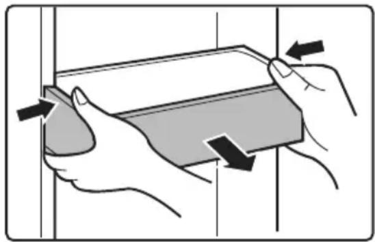 Cookology CFDF391IX - CLEANING OF DOOR TRAY - 1